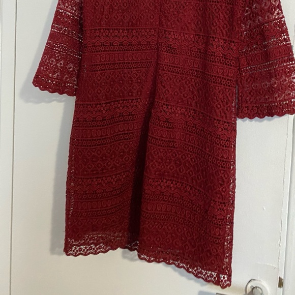 Red Cocktail Dress Size M/L - Picture 2 of 2